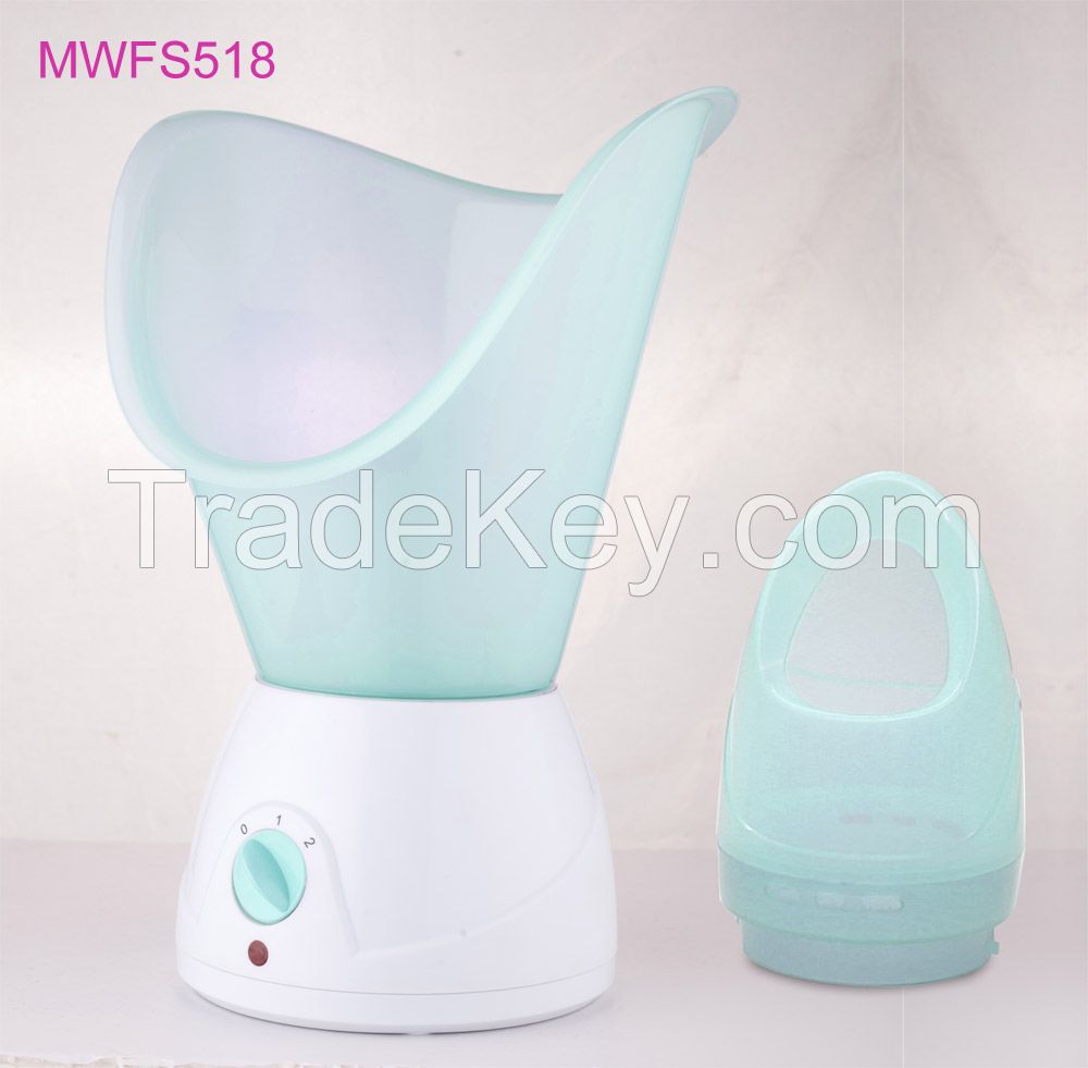 2016 the most hot selling new face beauty woman gift moisturizing fast heating cheap vapor steamer