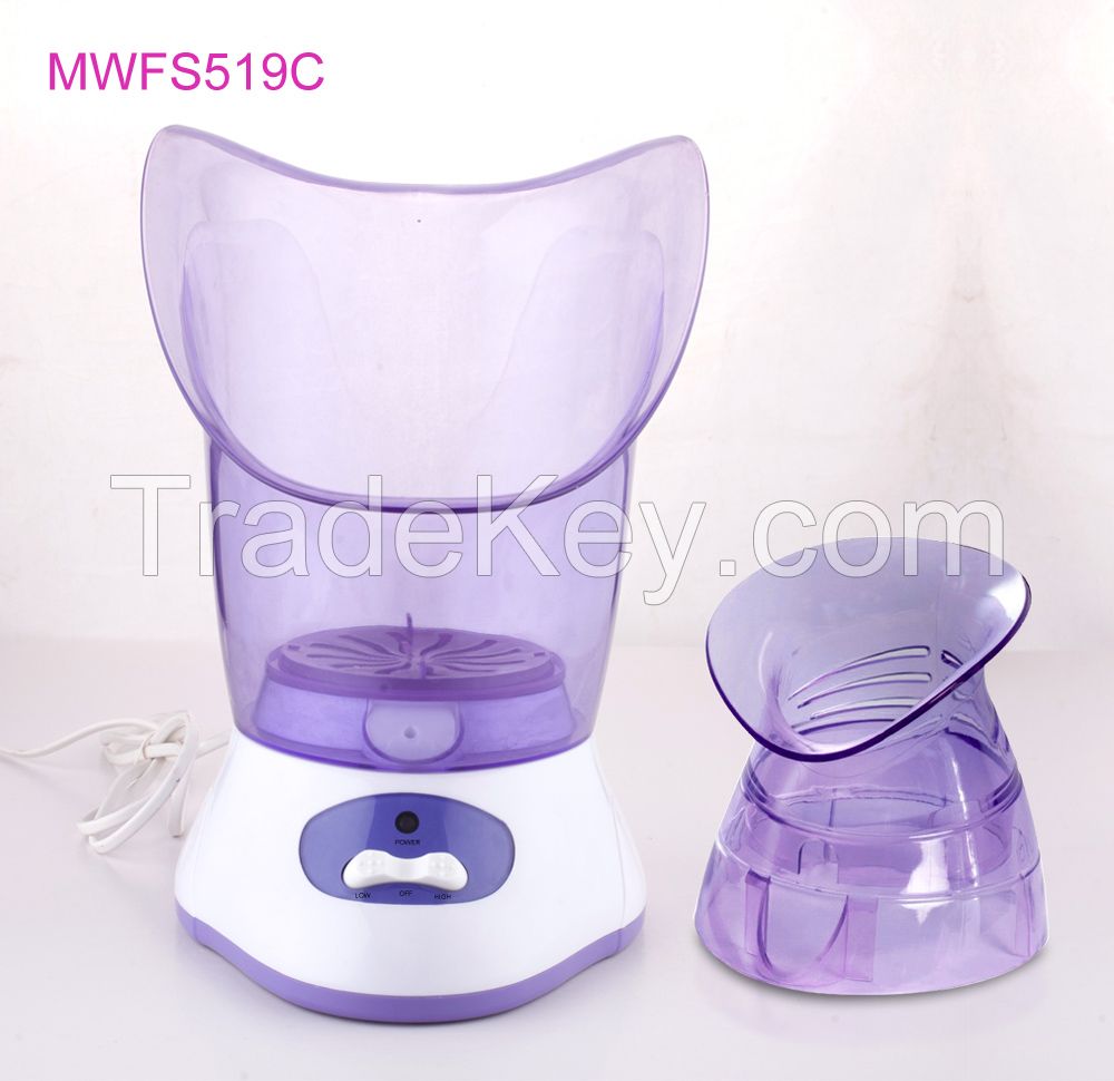 2016 high-tech nano face spray facial steamer with over-heating safty protect for home-used