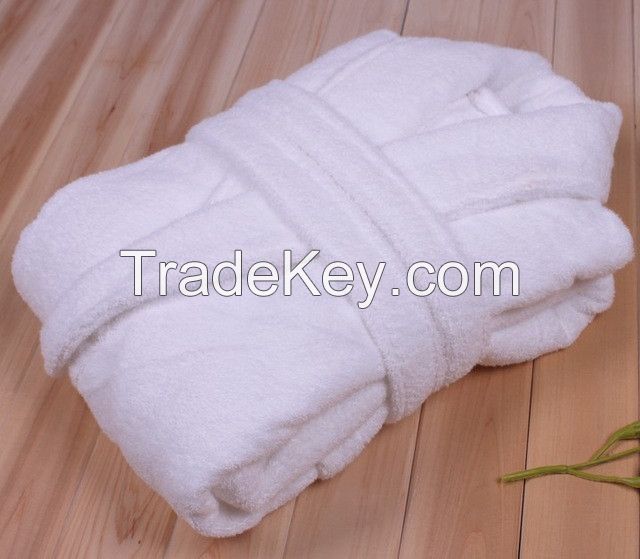 Wholesale antibacrial bamboo fiber household bathrobe