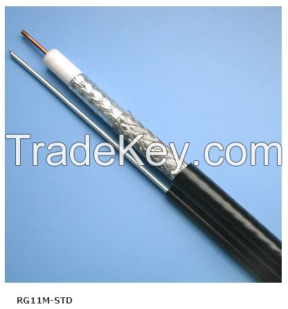 Best seller coaxial cable RG6 with BC/CCS/CCA conductor for CCTV MATV CATV