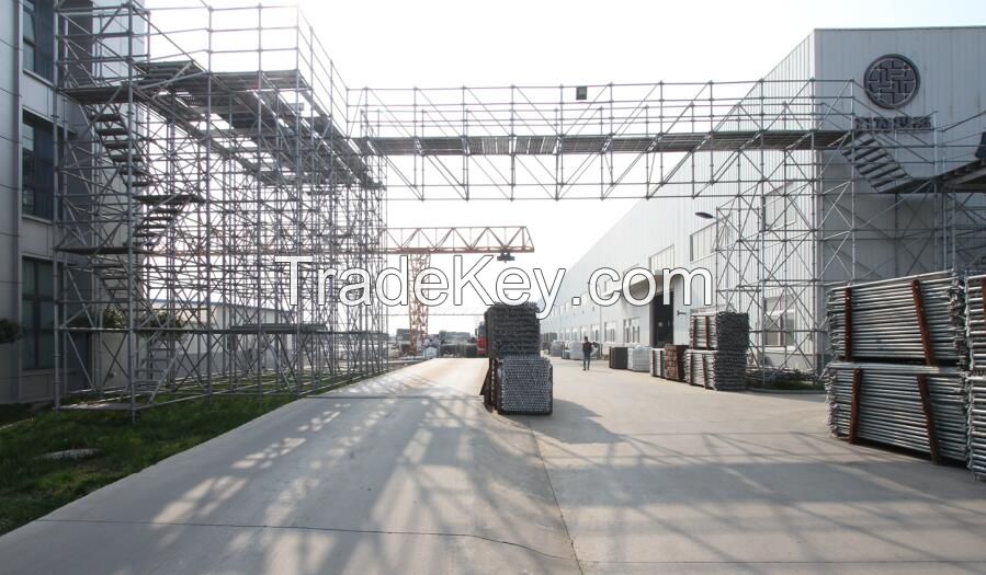 easy used Q345 ringlock scaffolding system