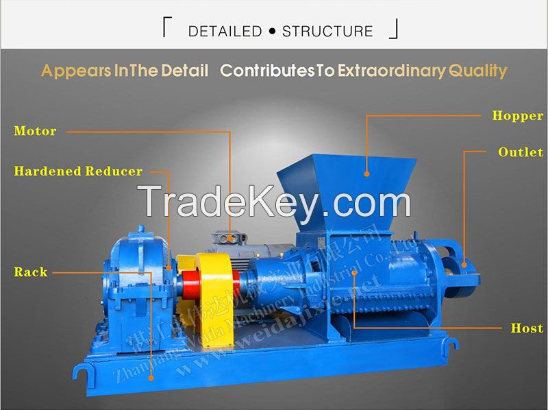 new designed helix crushing machine for rubber /fiber 