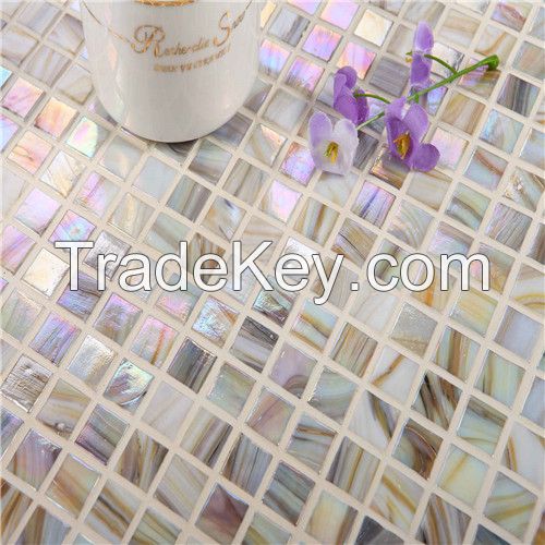 Hot sale glass marble mosaic tiling