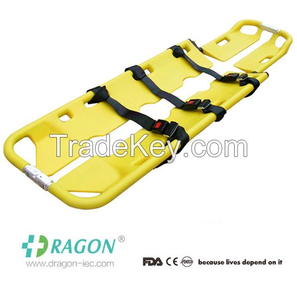 PE Plastic Emergency Scoop Stretcher