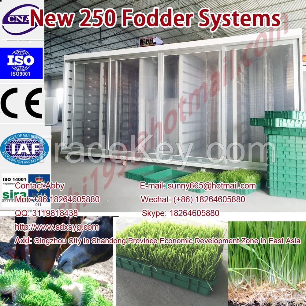 Animal hydroponic fodder machine