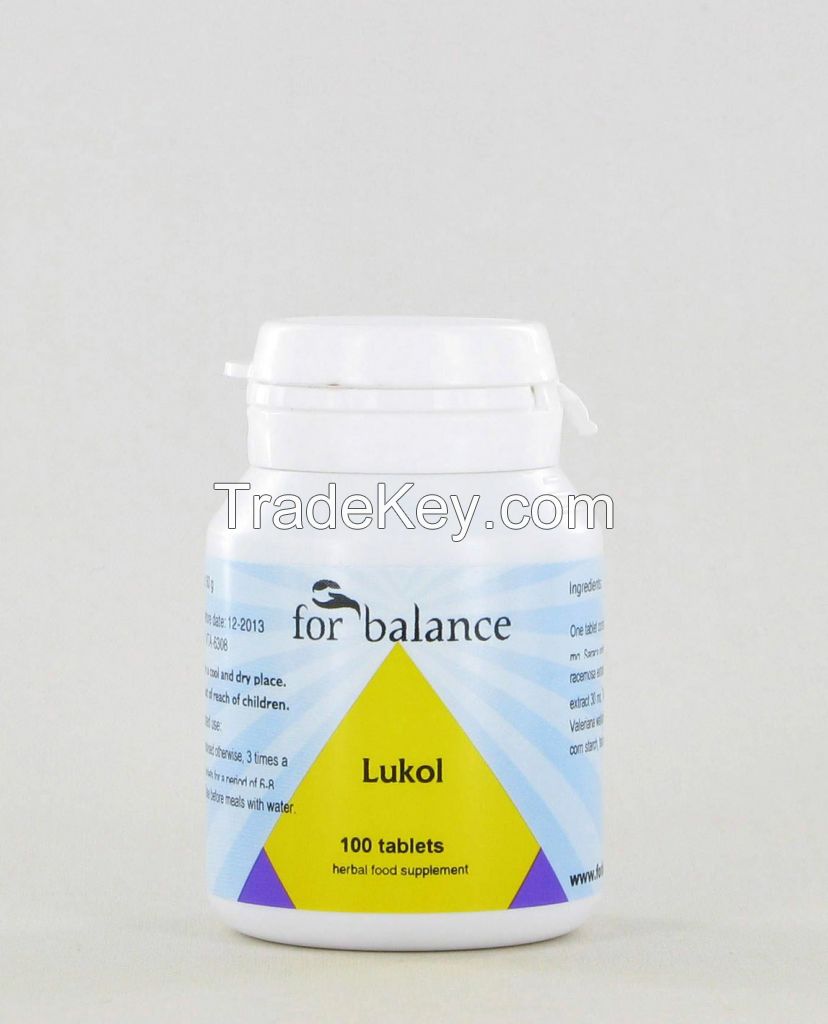 LUKOL 100 TABLETS (AIDS WITH GYNECOLOGICAL ISSUES)
