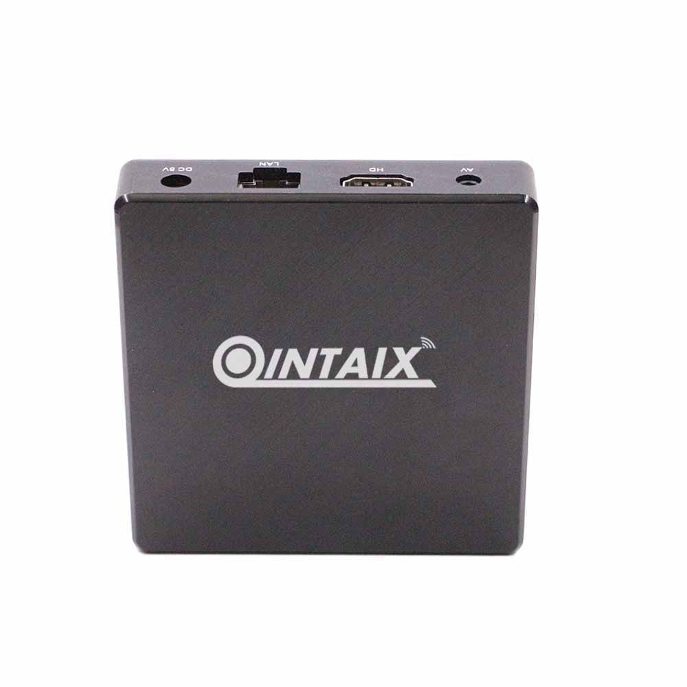 QINTAIX Amlogic S905X2 tv box 2gb ram 16gb rom 4k uhd media player quad core support RTC auto on/ff buil-in battery