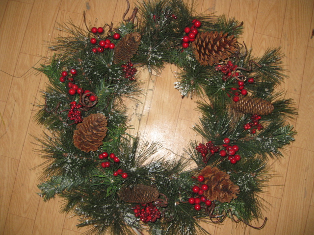 20"  Needles wreath