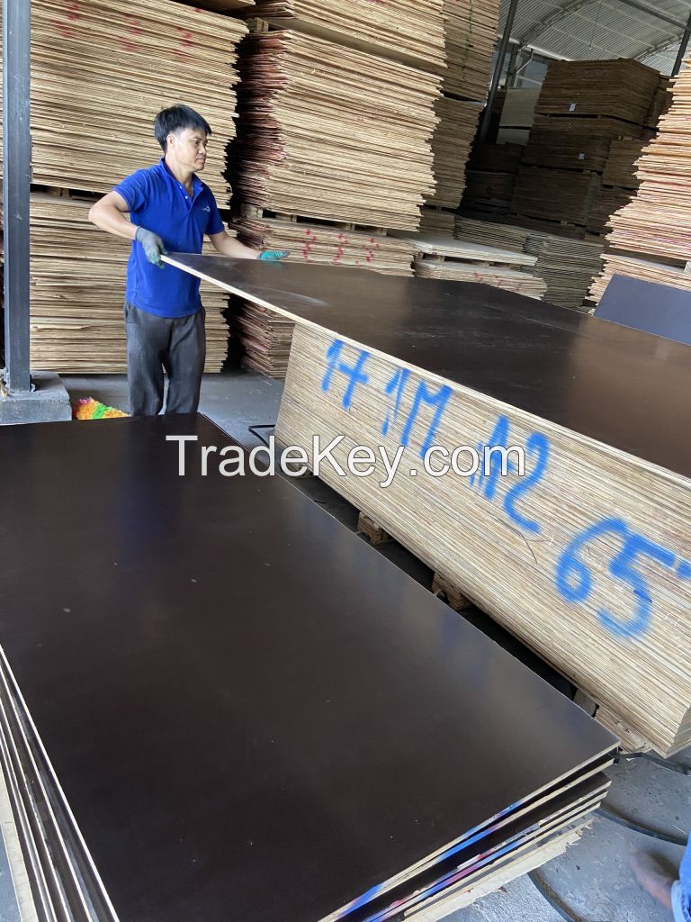 Full hardwood core film faced plywood / Hardwood plywood for construction