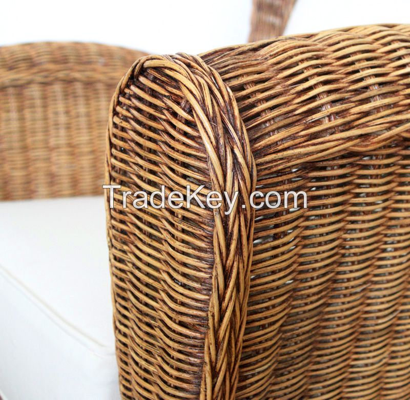 Natural rattan chair, model MRW-POLNA-04