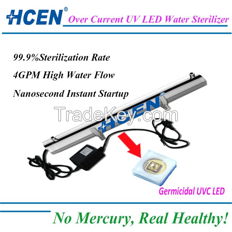 4GPM UV LED Water Sterilizer