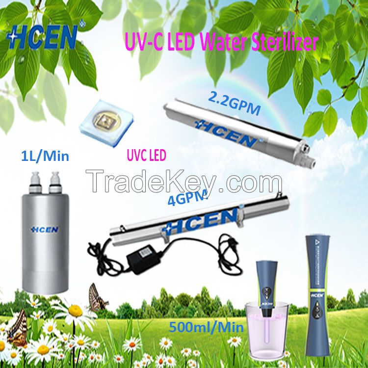 Outdoor camping use portable uv water sterilizer/ water putifier