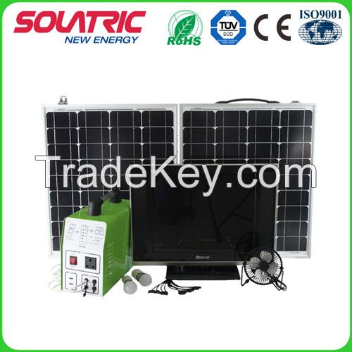 AC12V/500W 50AH Customized Solar System for Home Lighting and Home Using