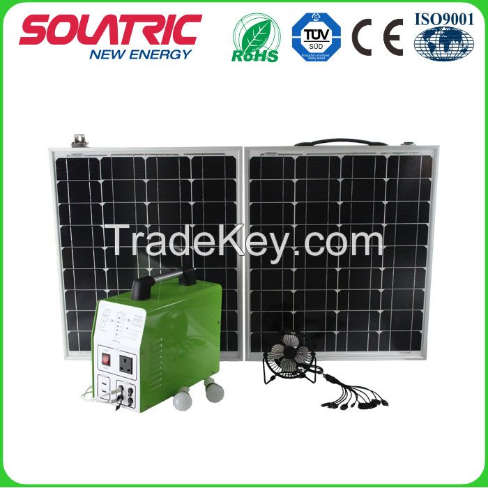 AC12V/500W 50AH Customized Solar System for Home Lighting and Home Using