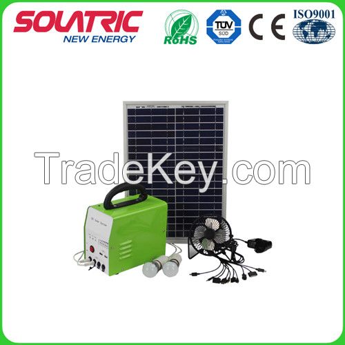 DC12V 30W 24ah Multifunctional Solar Home Lighting System for Camping and Home Lighting