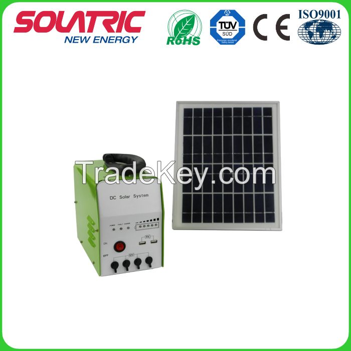 DC12V 30W 24ah Multifunctional Solar Home Lighting System for Camping and Home Lighting