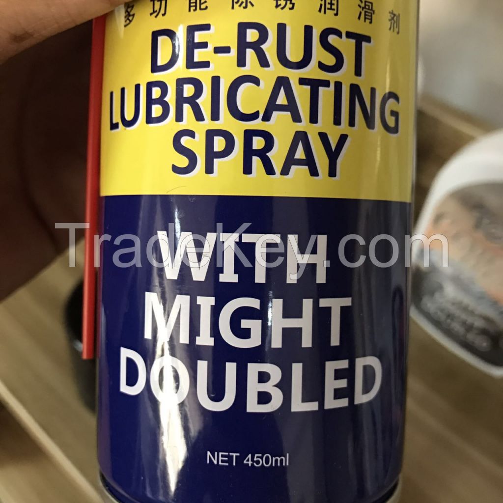 Multi Purpose De-Rust Lubricant (LOOSEN RUSTED PARTS) with ISO