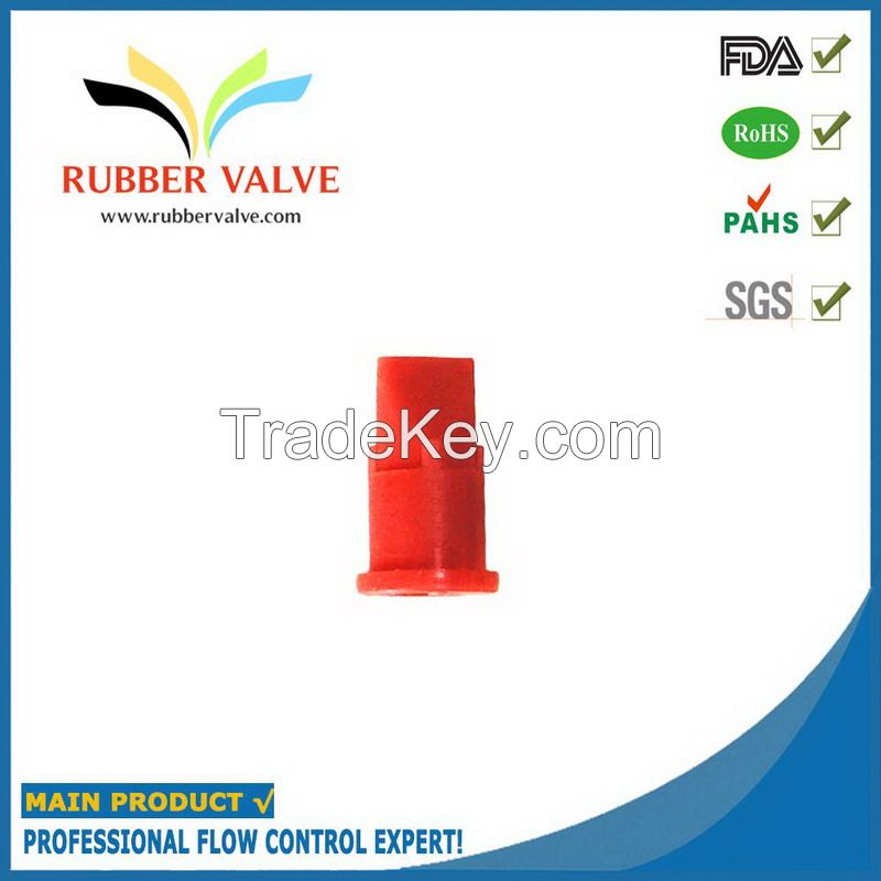 rubber duckbill check valve