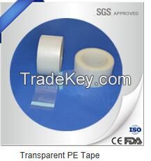 Adhesive Tape PE Transparent Surgical Micropore Plastic tape