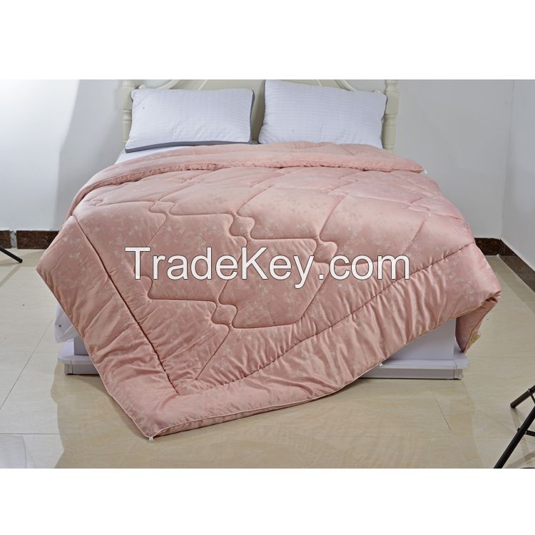 Egyptian cotton 100% pure oringil tussah silk comforter set wholesale