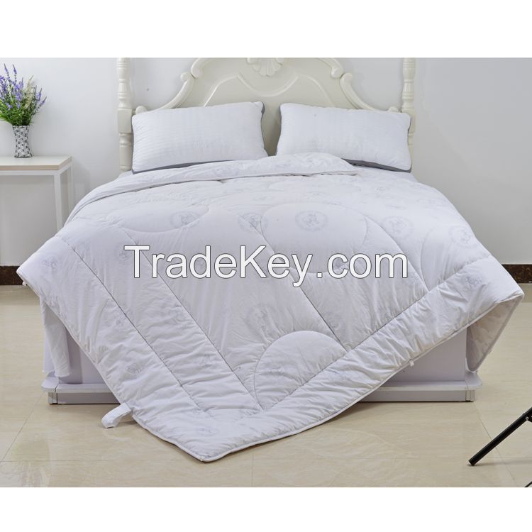 High quality wool comforter hotel comforter set luxury soft quilt