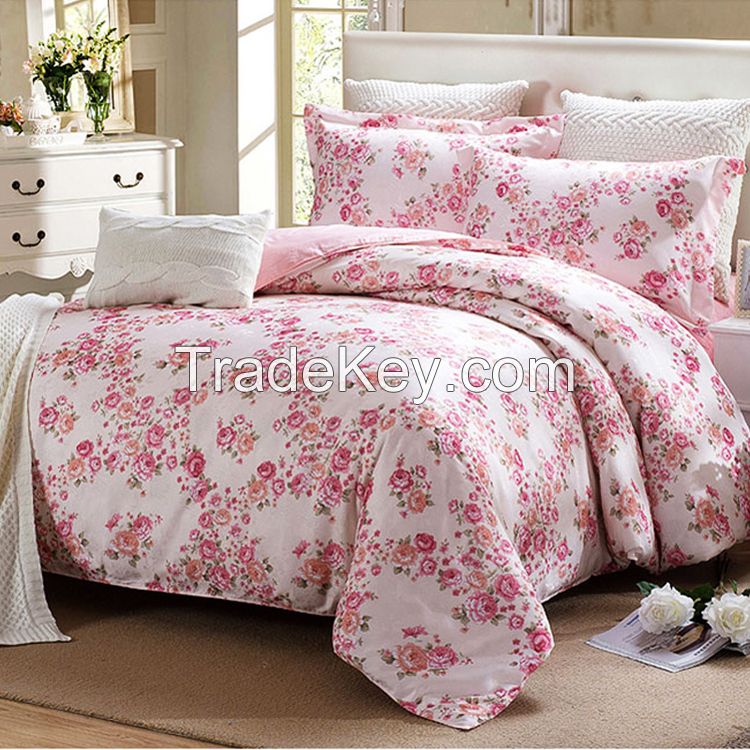 beautiful satin cotton bed sheets duvet cover bedding set