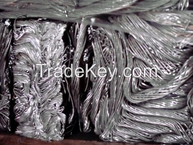 Aluminum Wire Scraps 99.99%