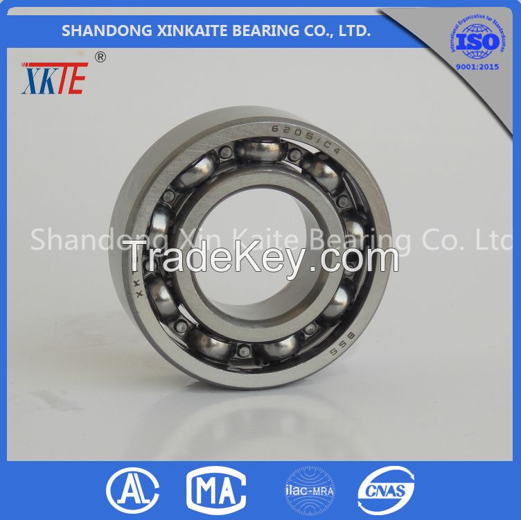 best sales XKTE brand idler roller bearing 6205 C3/C4 for mining machine from china bearing manufacturer