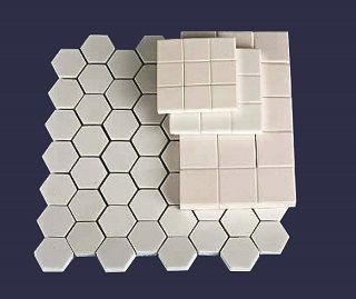 High Alumina Wear Resistant Ceramic Tile
