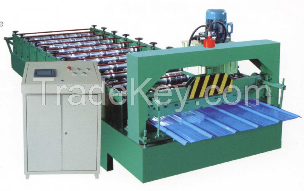 Wall & Roof Panel Steel Roll Forming Machine