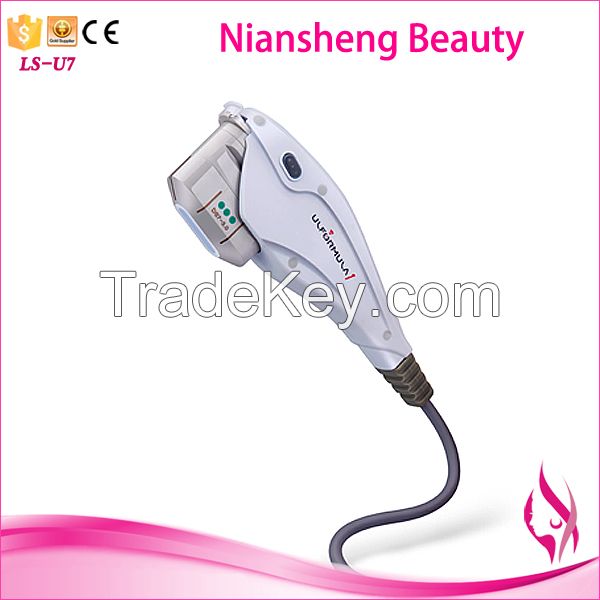 Home use HIFU face lifting skin tightening beauty machine