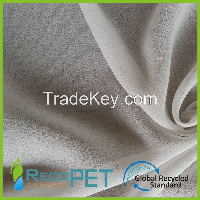 Fancy Wholesale Recycled Polyester Chiffon Fabric