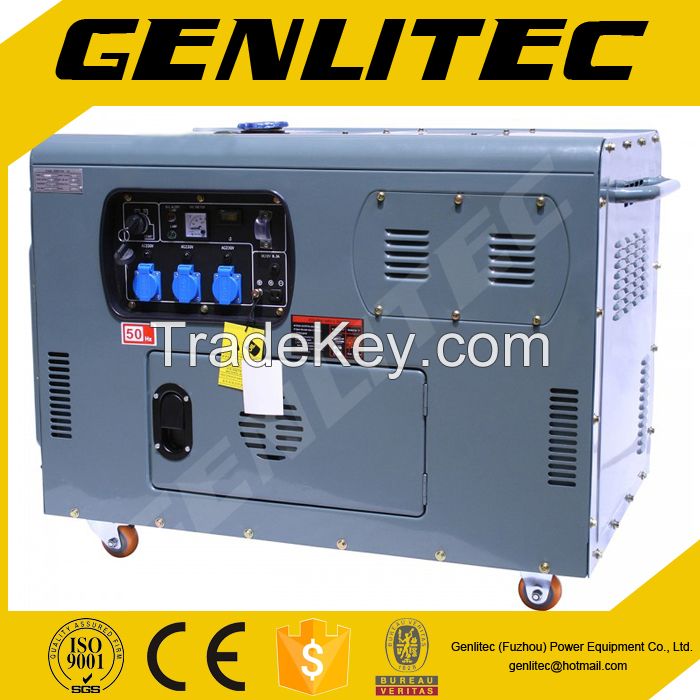 Air cooled, V-Twin cylinder 10kva/8kw diesel generator