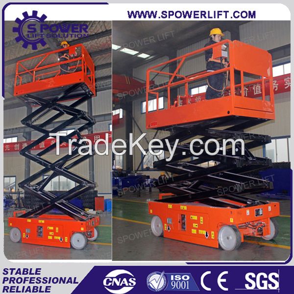 self propelled hydraulic mobile scissor lift table