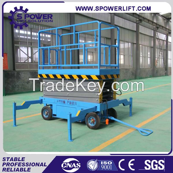 Hydraulic mobile scissor lift