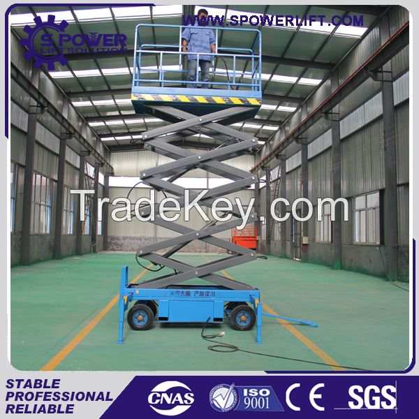 Hydraulic mobile scissor lift