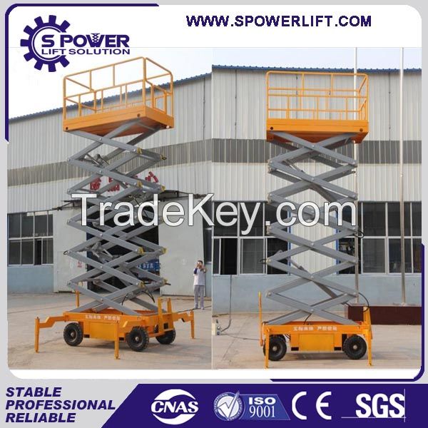 Hydraulic mobile scissor lift