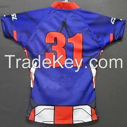 sublimated rugby jersey