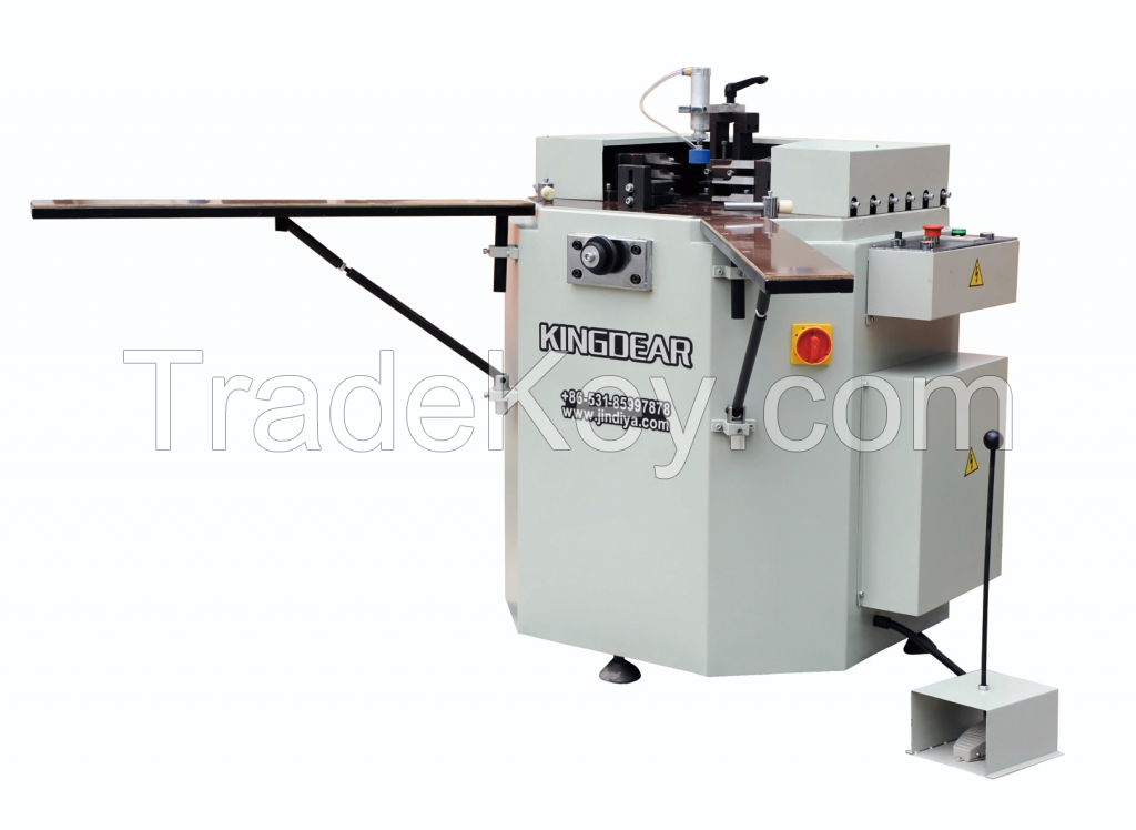 Corner crimping machine