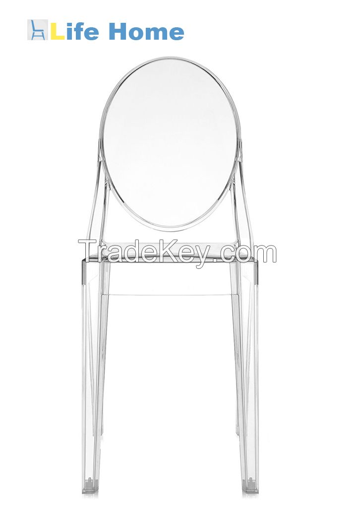 Ghost chair crystal clear modern chair banquet office chair