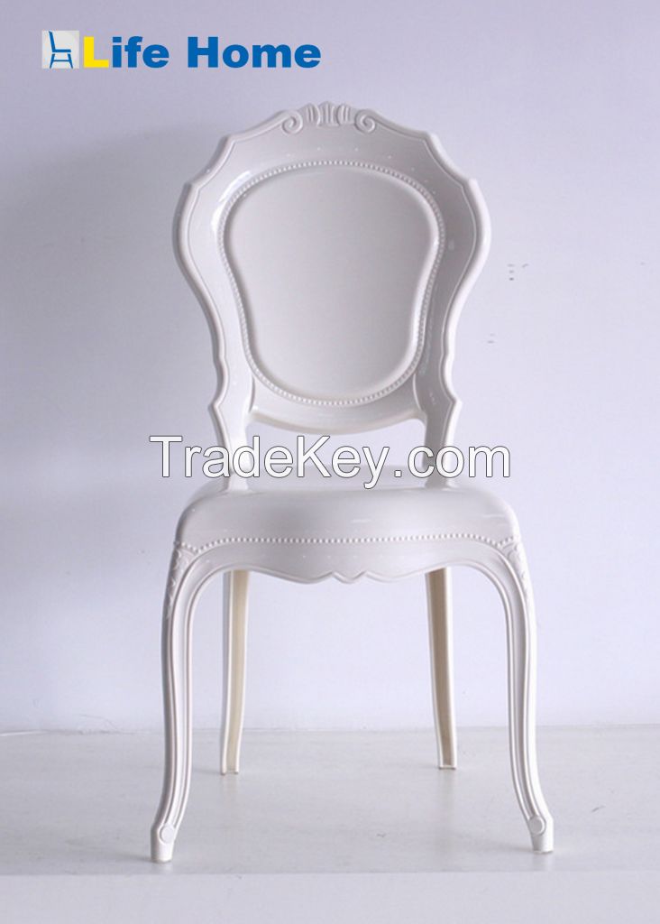 New Louis Ghost Chair Crystal Clear Modern Chair Banquet Office Chair Dinning Chair