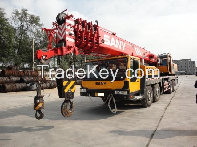 used sany 50t mobile crane 50 ton used truck crane 50 ton sany qy50c