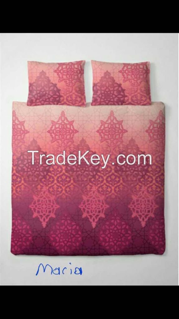 100% Cotton Bed Set, sateen jacquard from Turkmenistan, stock in UAE