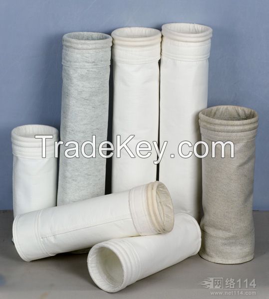 CONEX filter bags and pocket filters for dust collection.