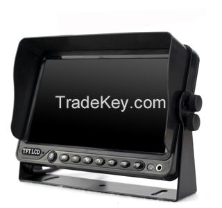 7 Inch TFT LCD Digital Reversing TFT Car Rearview Monitor for Heavy Truck