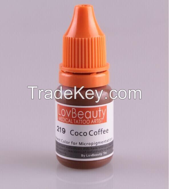 Lovbeauty Organic pigment for Micropigmantation 219 Coco Coffee