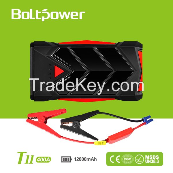 Boltpower T11 emergency auto car battery charger jump starter