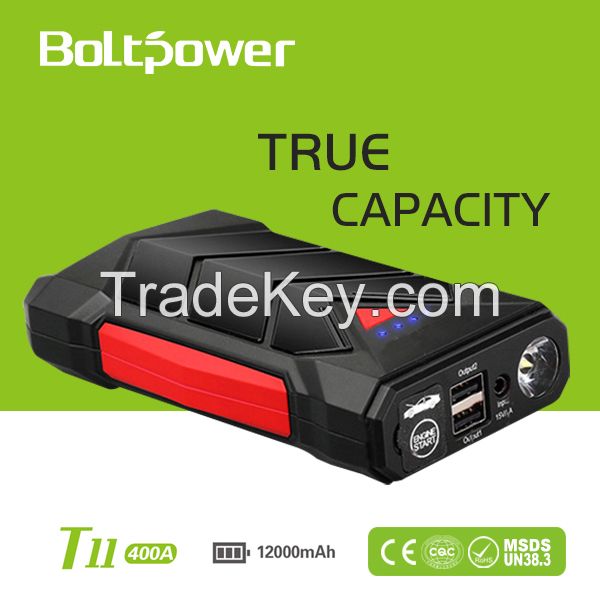 Boltpower T11 emergency auto car battery charger jump starter