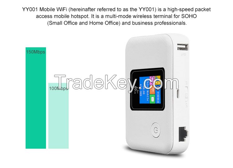 For Saudi Arabia Delicate LCD Screen Pocket mini 3g 4g wifi router power bank