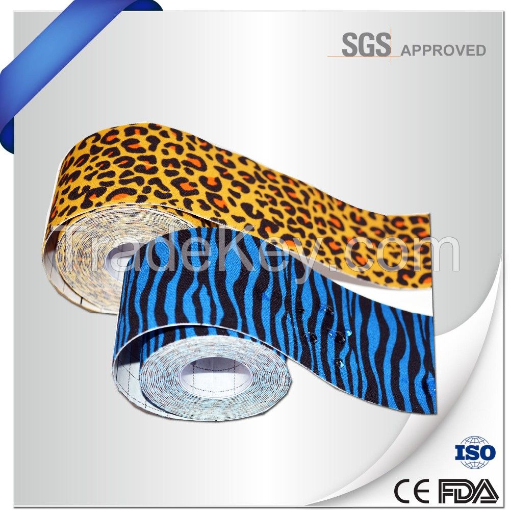 OEM for Famous Brand Printed Kinetic Tape Kinesiology Tape Sports Tape